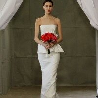 Carolina Herrera bridal runway show