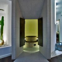 Entrada del Mayan Luxury Spa. Hotel El Palace.