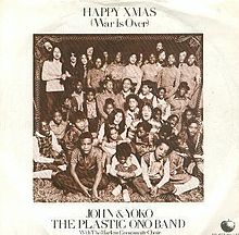 ► «Happy Chistmas(war is over)». John Lennnon.