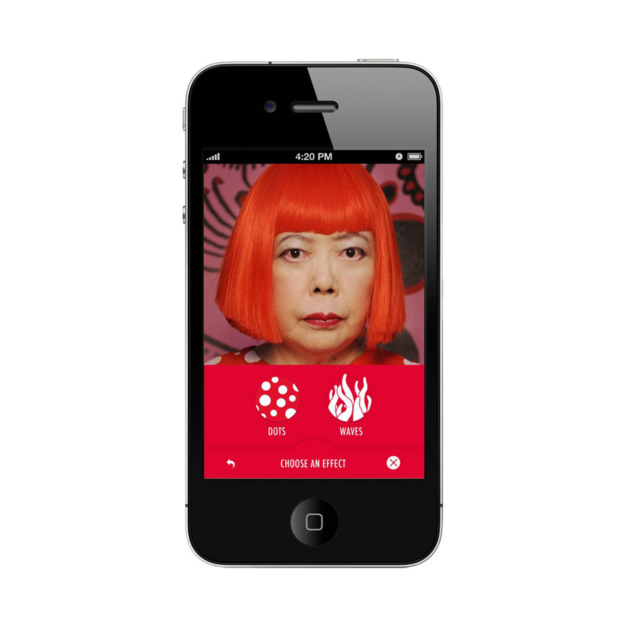 imagen 2 de iPhone y arte, por Vuitton y Kusama.