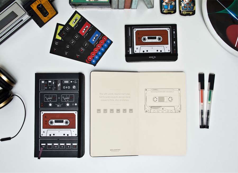 La cassette moleskine.