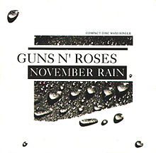 «November rain». Guns N´ Roses.