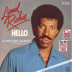 «Hello». Lionel Richie.