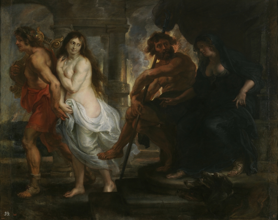 Orfeo y Eurídice. Peter Paul Rubens.