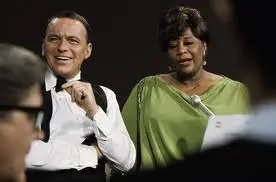 Lady is a tramp. Frank Sinatra and Ella Fitzgerald.