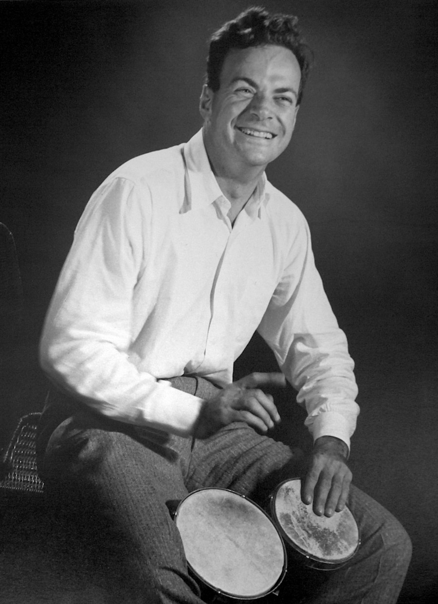 Richard Feynman, el percusionista de la Física.