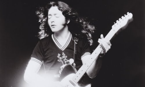 Tattoo’d lady. Rory Gallagher.