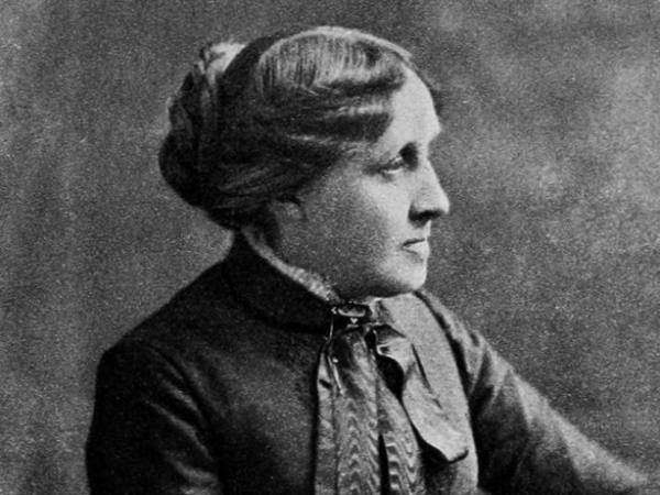Louisa May Alcott o Mujercitas, escritora.
