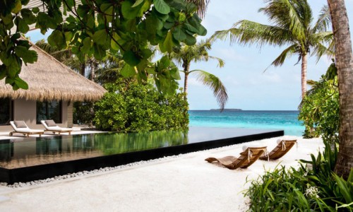 45 villas de lujo en las Maldivas.