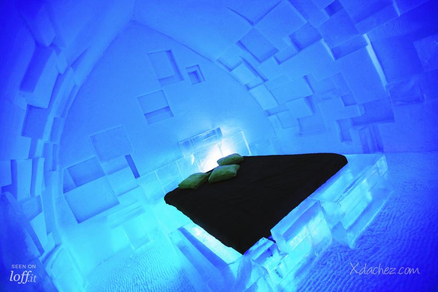 imagen 4 de Hotel Glaze, una cama de hielo en Canadá.