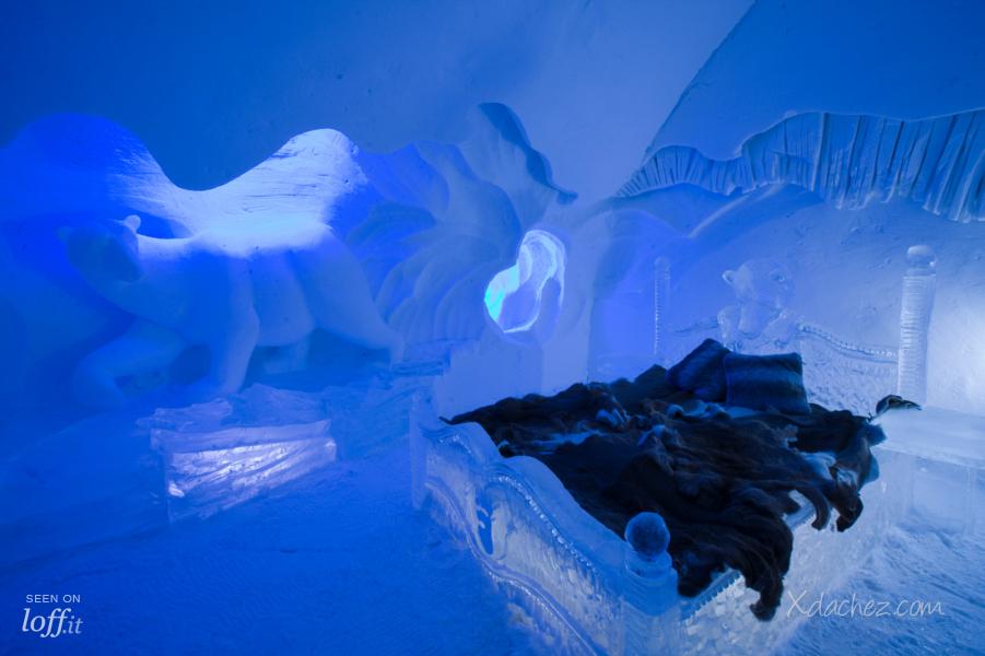 imagen 7 de Hotel Glaze, una cama de hielo en Canadá.