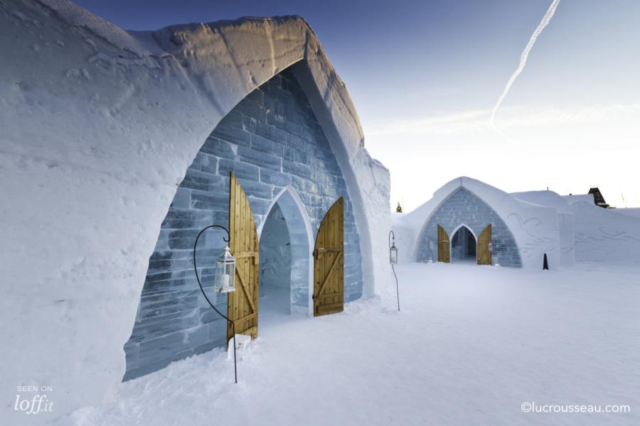 imagen 1 de Hotel Glaze, una cama de hielo en Canadá.