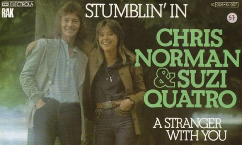 Stumblin’ in. Suzi Quatro & Chris Norman.