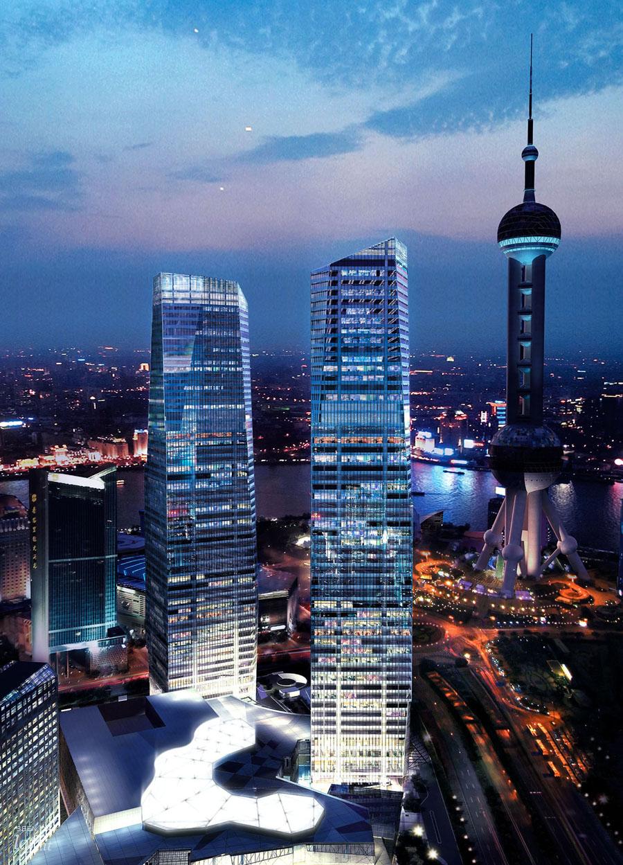imagen 1 de Shanghái desde las alturas.
