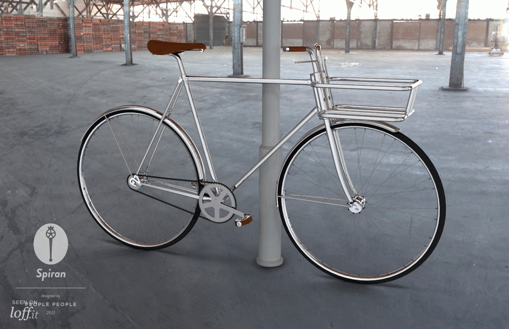 imagen 1 de Spiran: la bicicleta que llegó del frío para acaparar miradas.