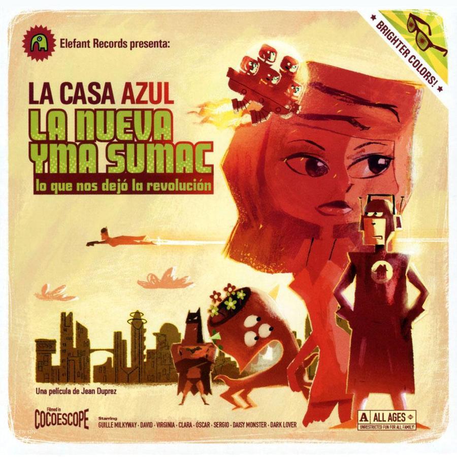 La Nueva Yma Sumac. La casa azul.