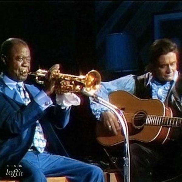 imagen 6 de Blue Yodel 9. Louis Armstrong & Johnny Cash.
