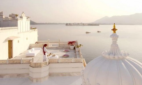 Taj Lake o el romanticismo indio.