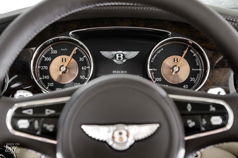 imagen 9 de El primer híbrido de lujo, el Bentley Mulsane.
