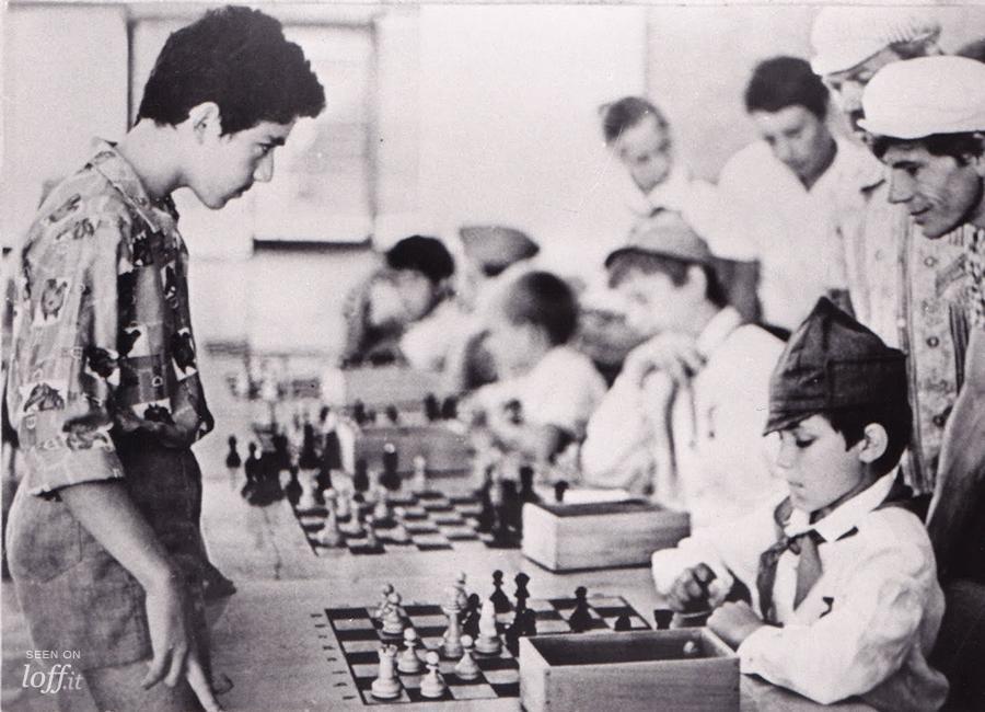 Kasparov com 15 anos, o Ogro de Baku 