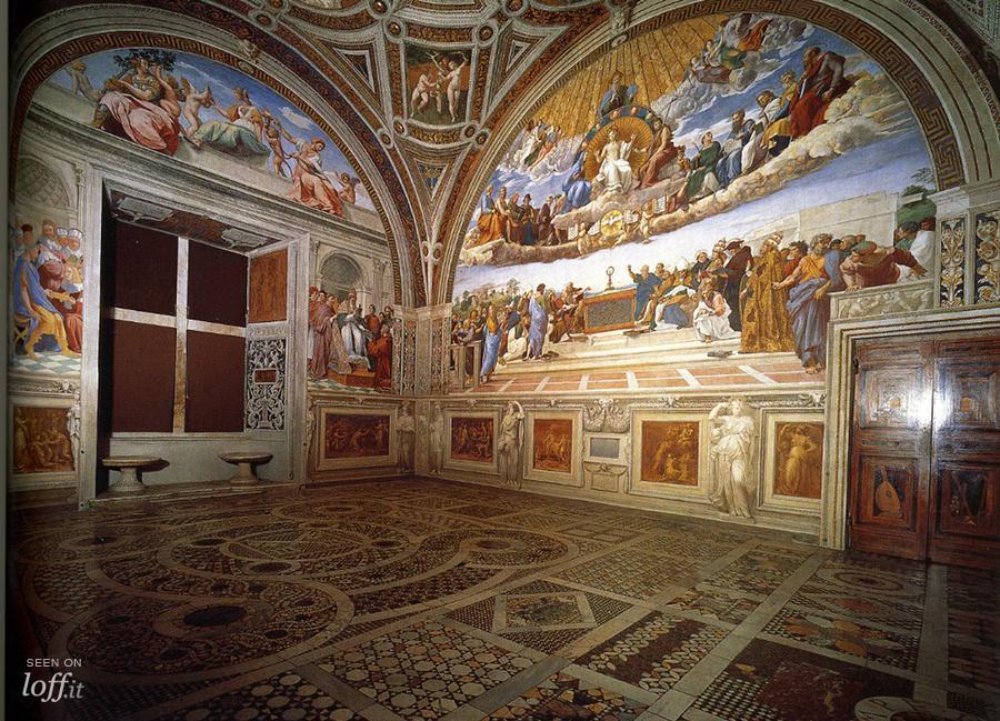 La estancia del sello. Vaticano.