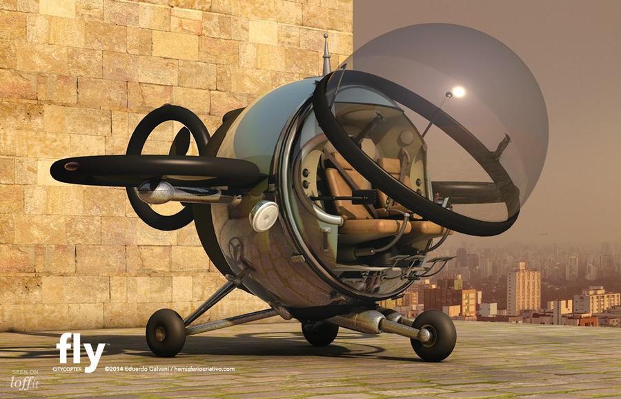 imagen 6 de Fly ™ Citycopter, ¿el futuro de la movilidad urbana?.