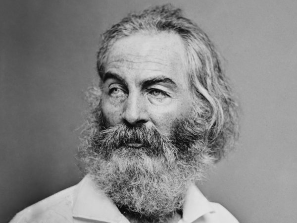 Walt Whitman, el poeta americano por excelencia.