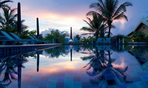 Un Resort de espíritu colonial al sur de Vietnam.