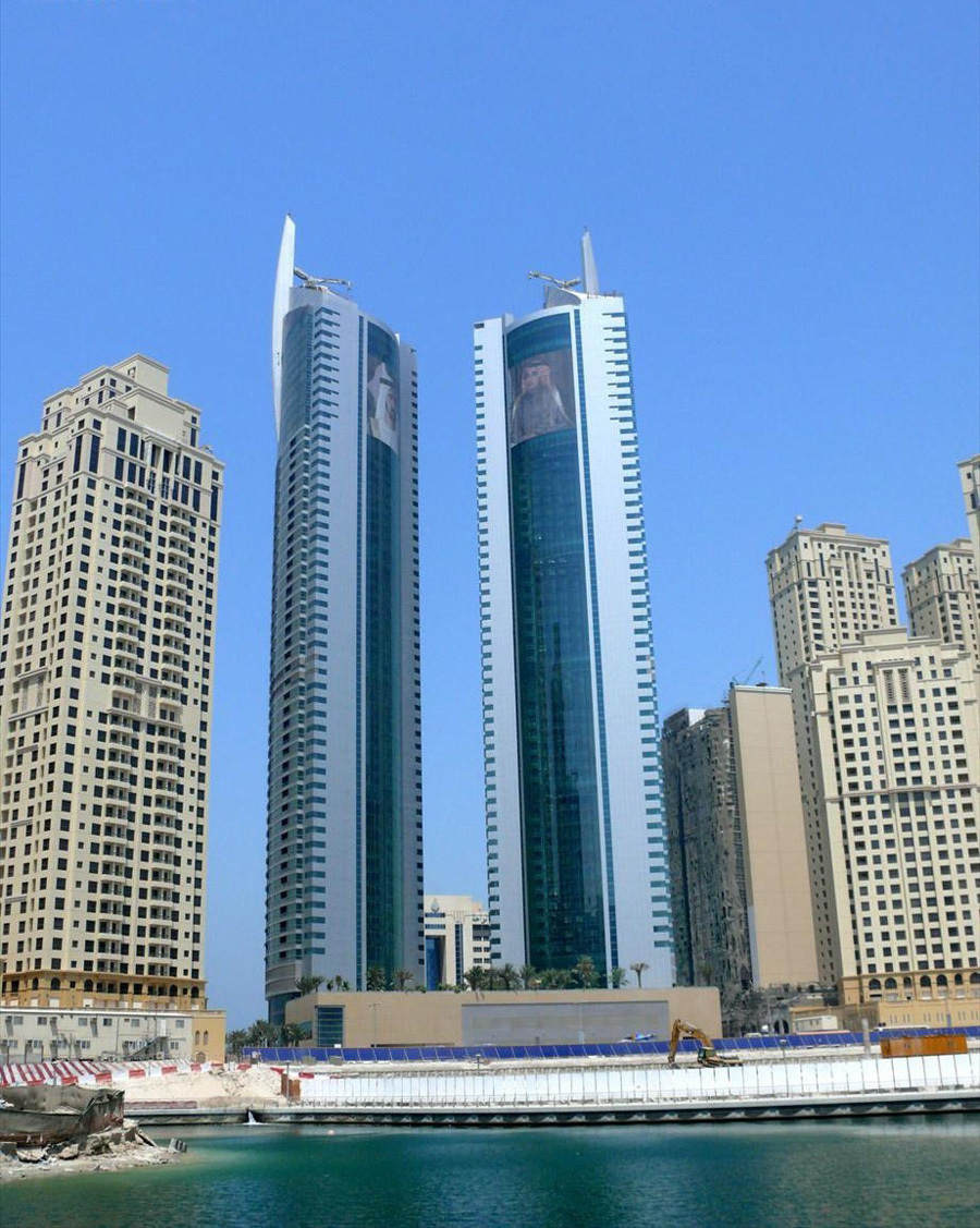 imagen 6 de Una noche en las torres gemelas de Dubái.