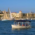 Balboa Bay, el hogar de los superyates de California.