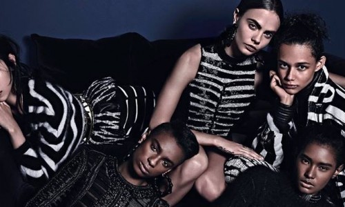 Cara Delevingne es Balmain.