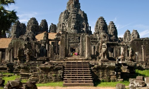 Maratón entre los templos de Angkor.