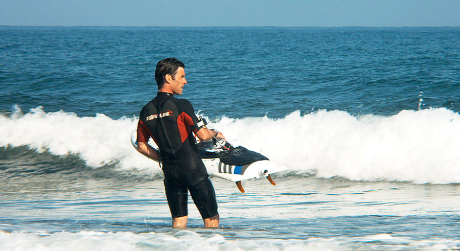 imagen 3 de Una tabla de Surf con motor eléctrico: Aquila.