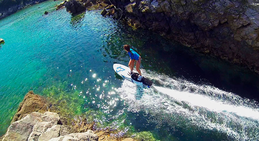 imagen 6 de Una tabla de Surf con motor eléctrico: Aquila.