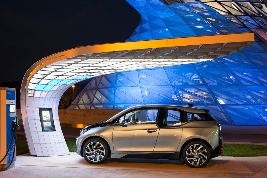 imagen 5 de La estación de carga para coches eléctricos de BMW.