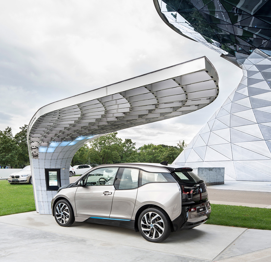 imagen 2 de La estación de carga para coches eléctricos de BMW.