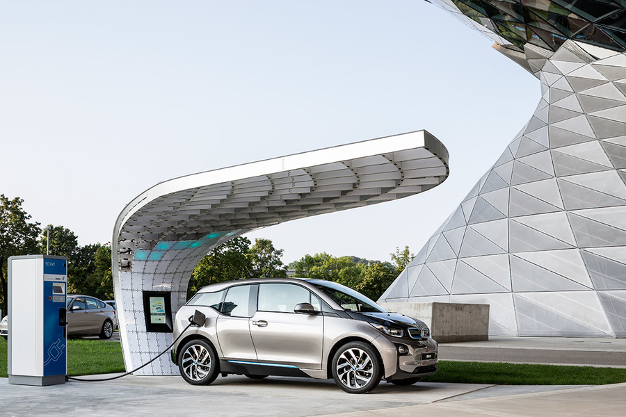 imagen 1 de La estación de carga para coches eléctricos de BMW.