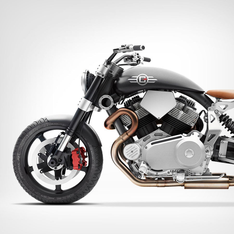 imagen 1 de X132 Hellcat Speedster, esa moto.