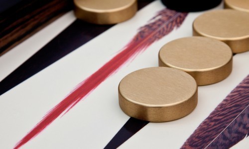 Cuando el backgammon se convierte en lujo.