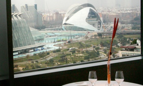 Vertical, el restaurante más alto de Valencia.