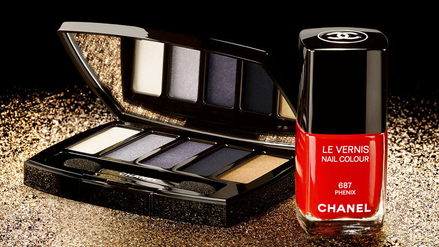 imagen 3 de Plumes Précieuses, el maquillaje de Chanel para las fiestas.