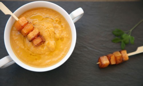 Crema de calabaza.