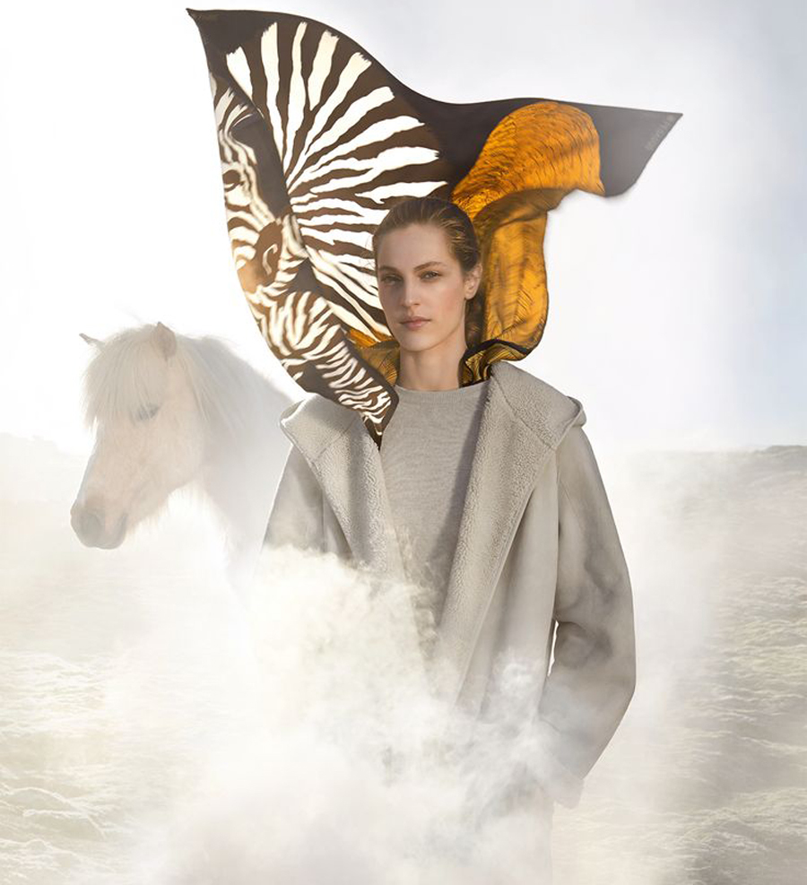 imagen 4 de Hermès se pasea por la estepa de Mongolia.