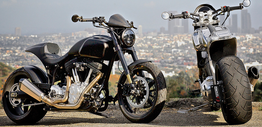 imagen 1 de La moto retro-moderna de Keanu Reeves.