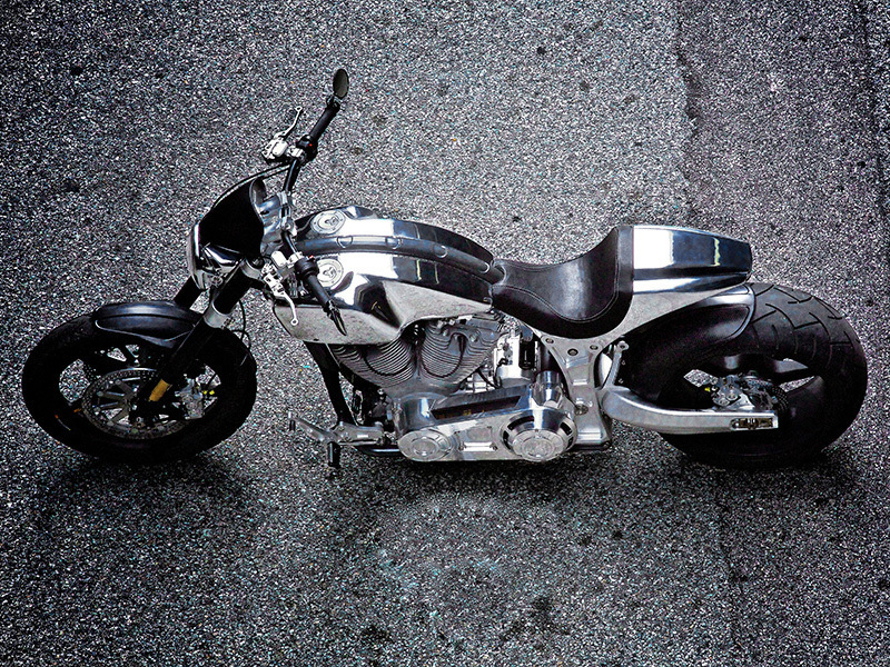 imagen 3 de La moto retro-moderna de Keanu Reeves.