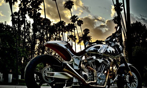 La moto retro-moderna de Keanu Reeves.