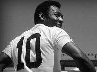 Pelé, el mejor jugador de fútbol del mundo.