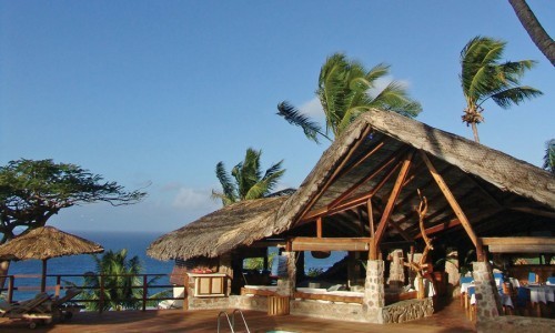 Château de Feuilles, un castillo en las Seychelles.