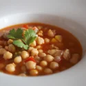 Garbanzos con bacalao.