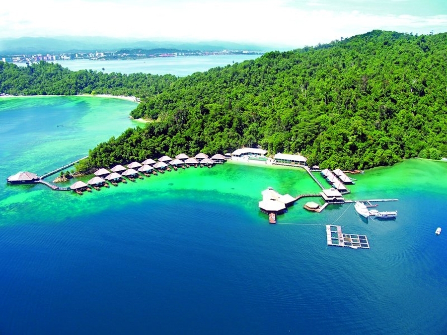imagen 1 de Gayana, el eco-resort del norte de Borneo.